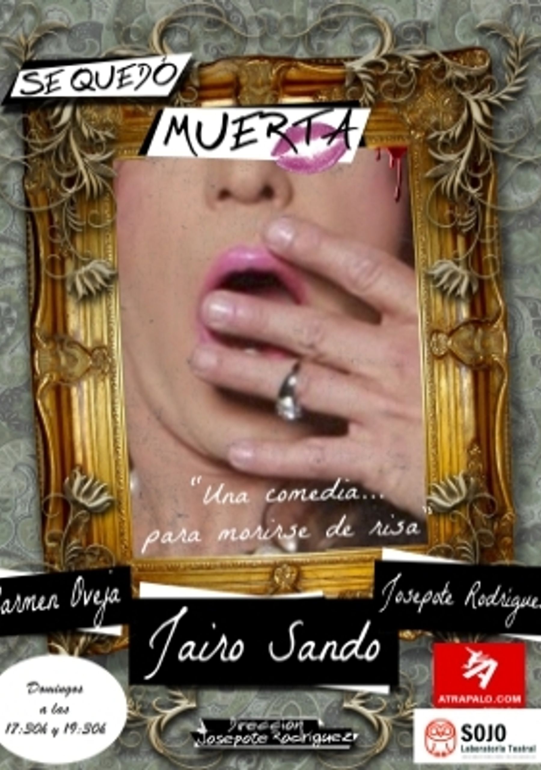 Se quedó muerta