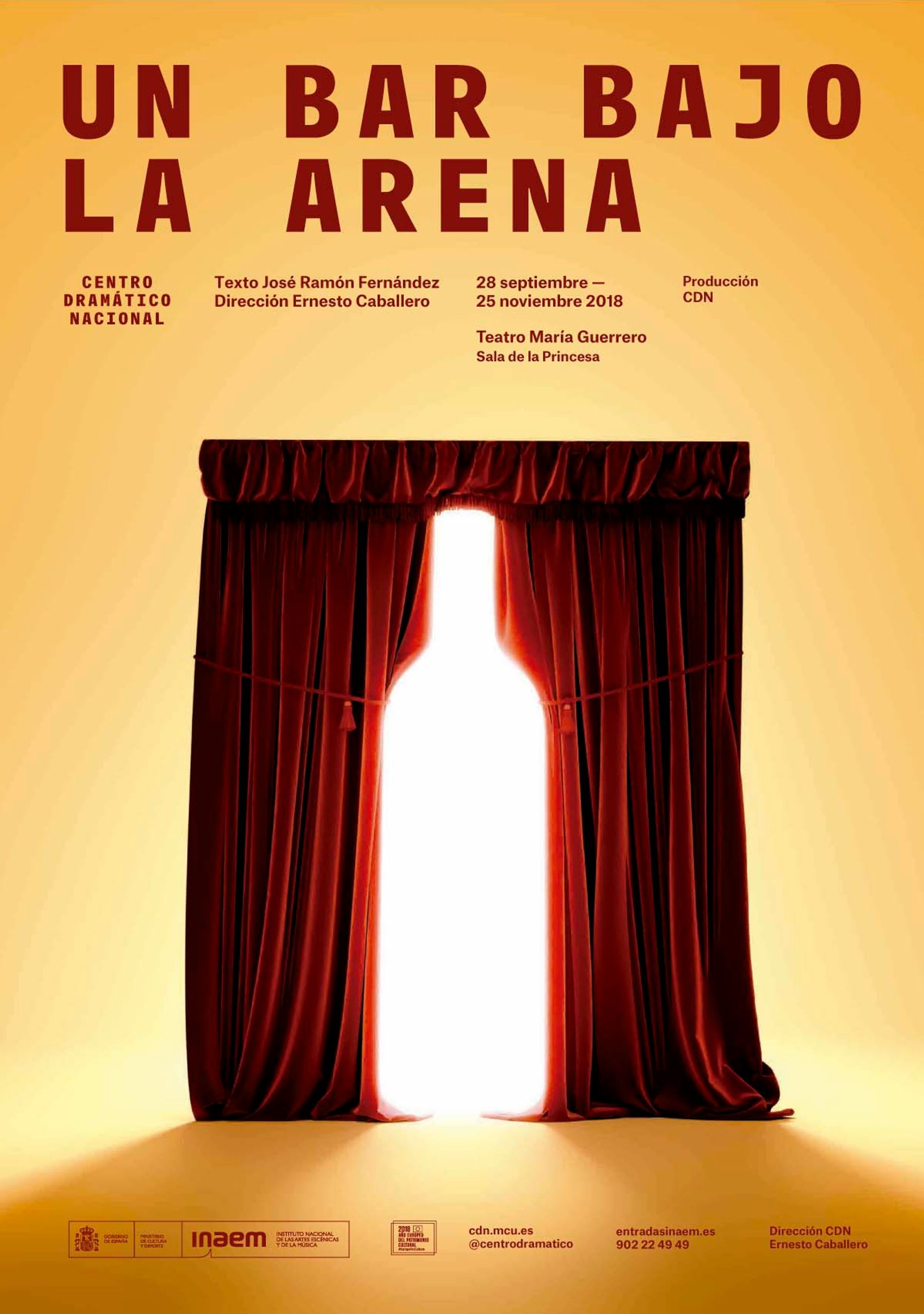 Un bar bajo la arena