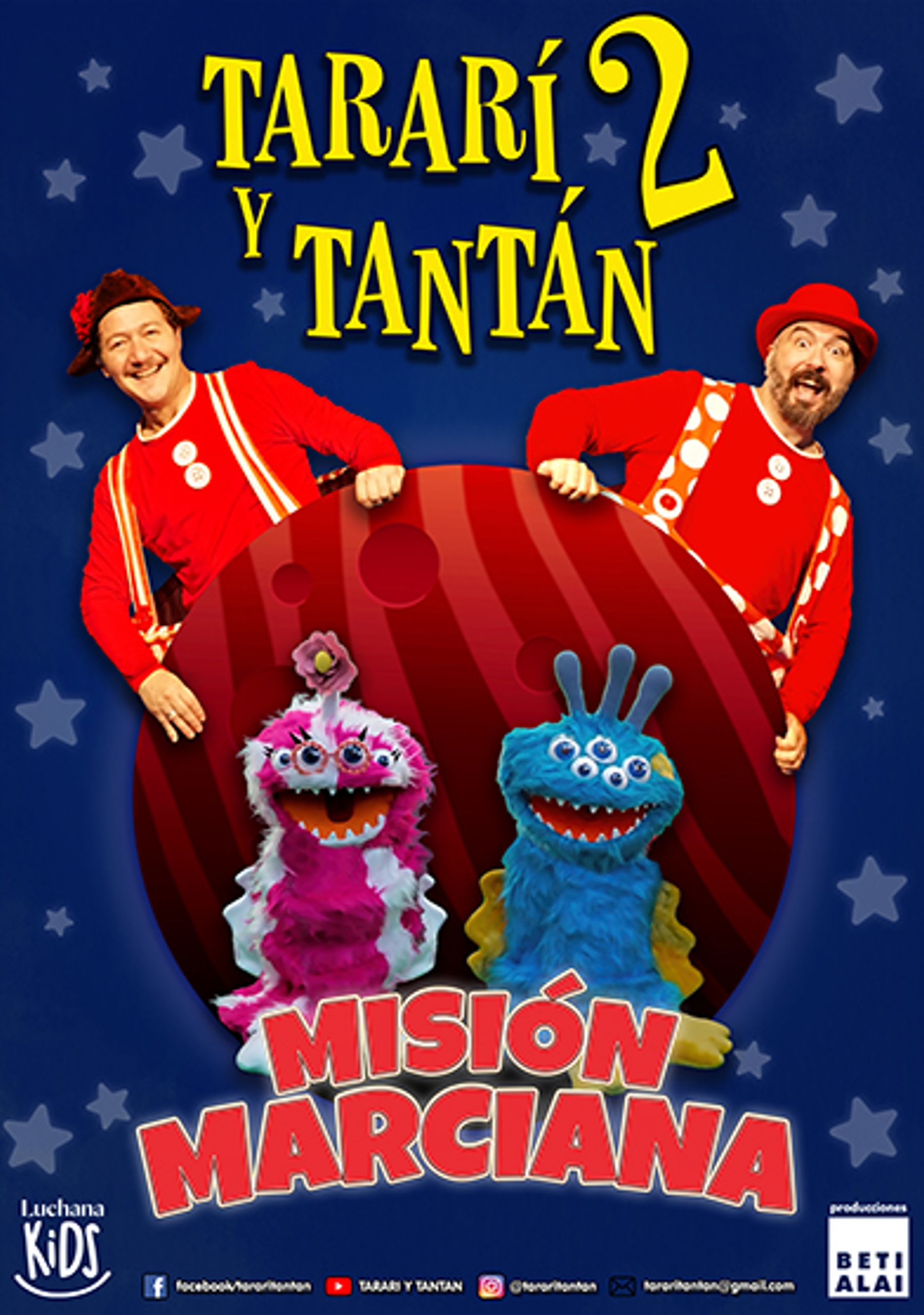 Tararí y Tantán 2: Misión marciana