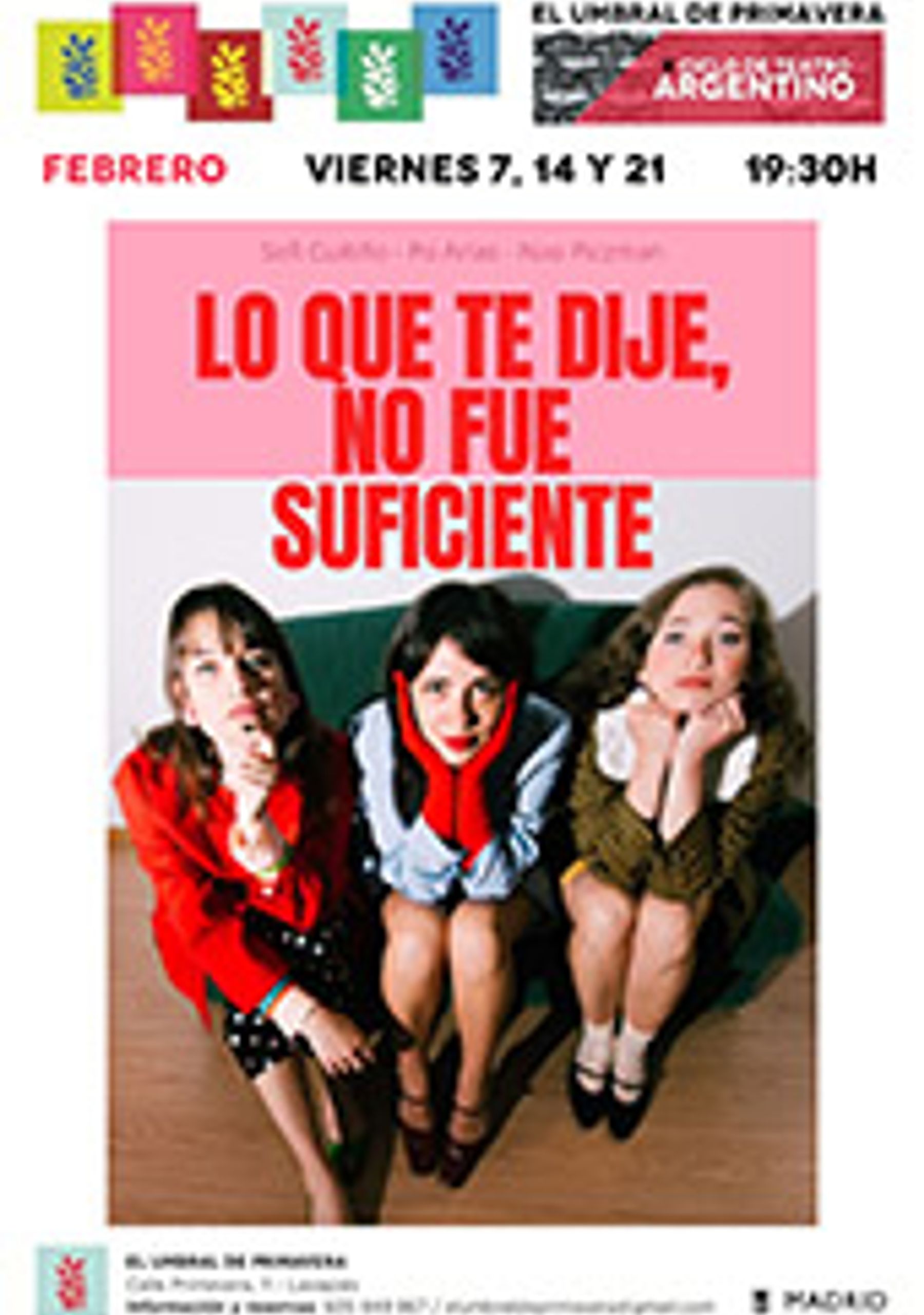 Lo que te dije no fue suficiente