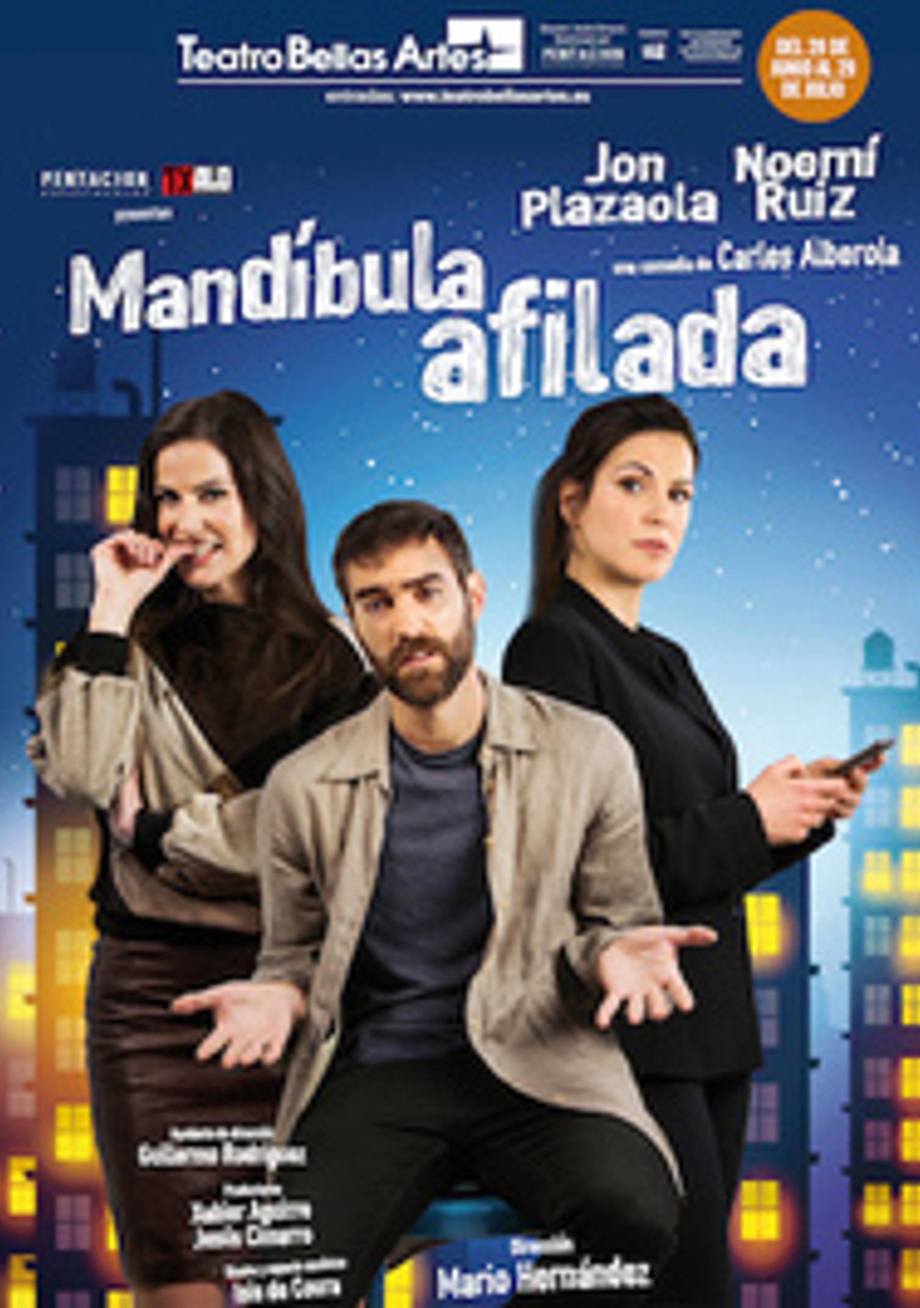 Mandíbula afilada