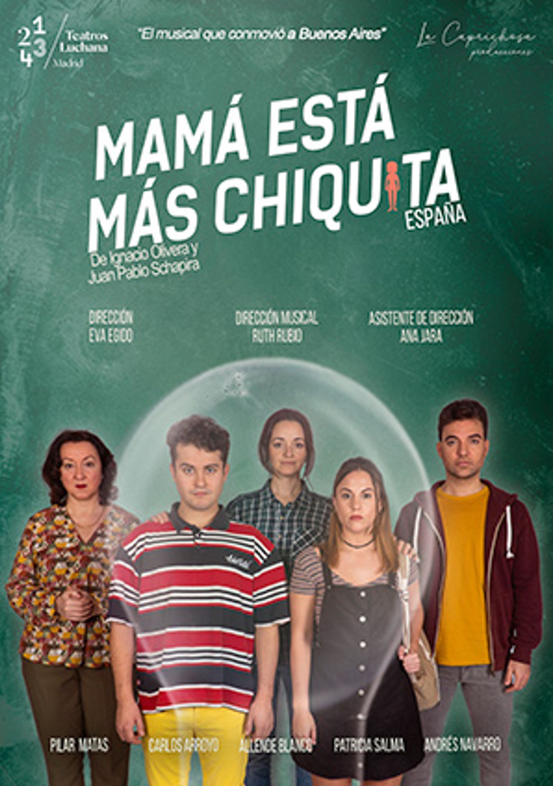 Mamá está más chiquita