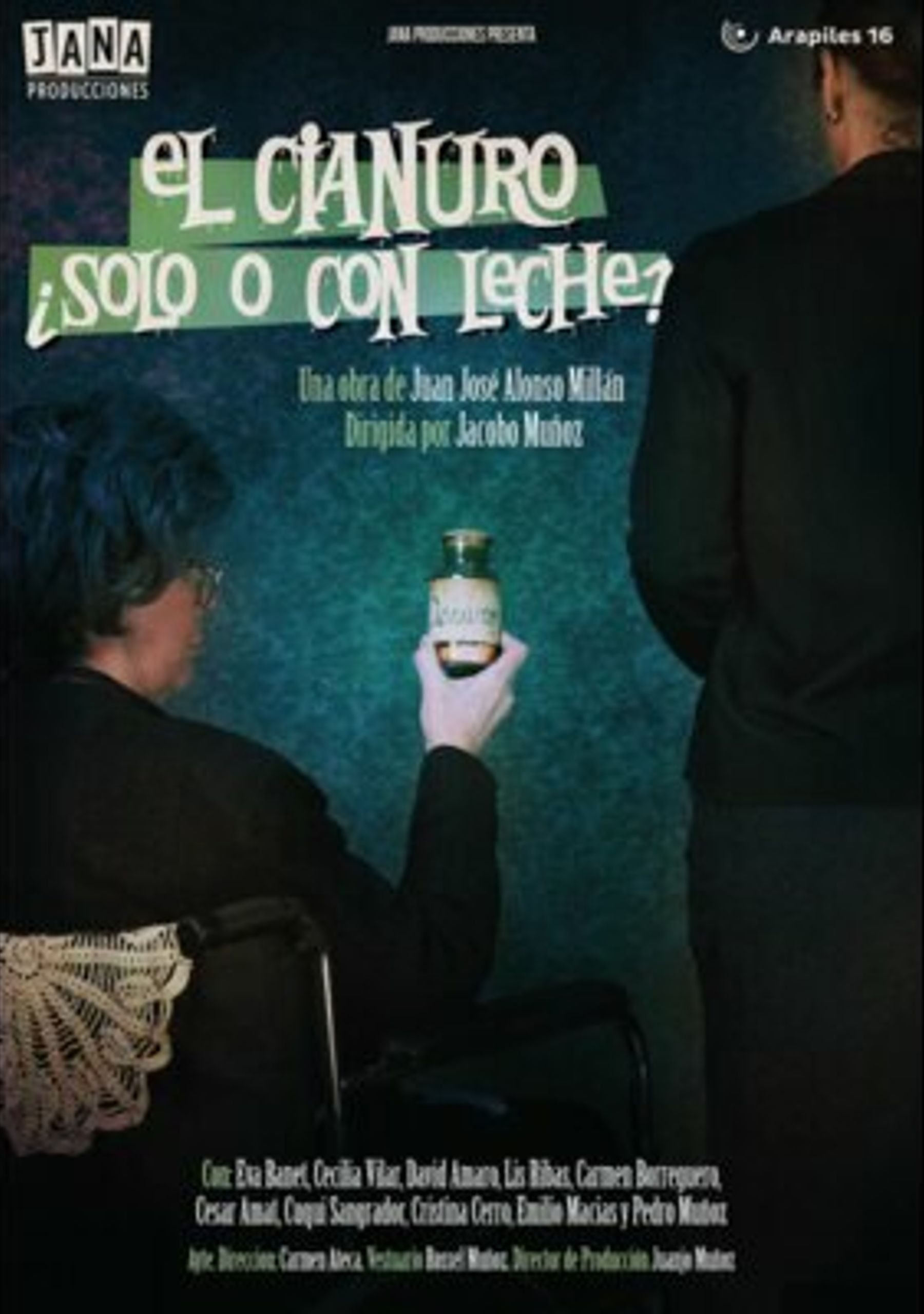 El cianuro, ¿solo o con leche?