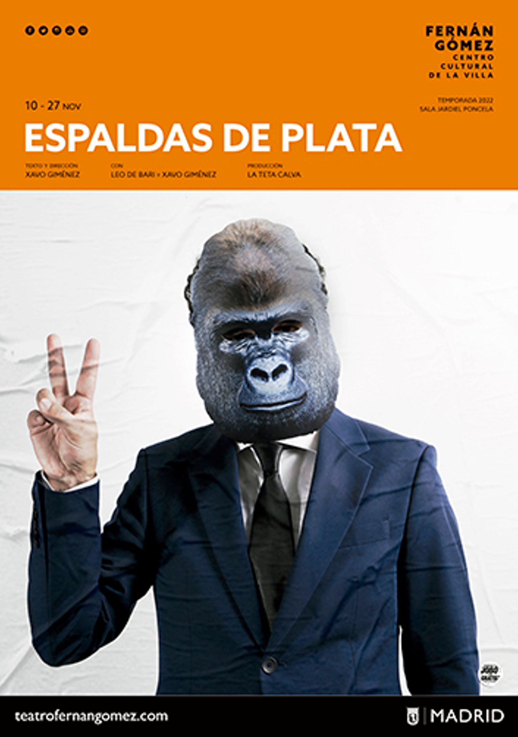 Espaldas de plata