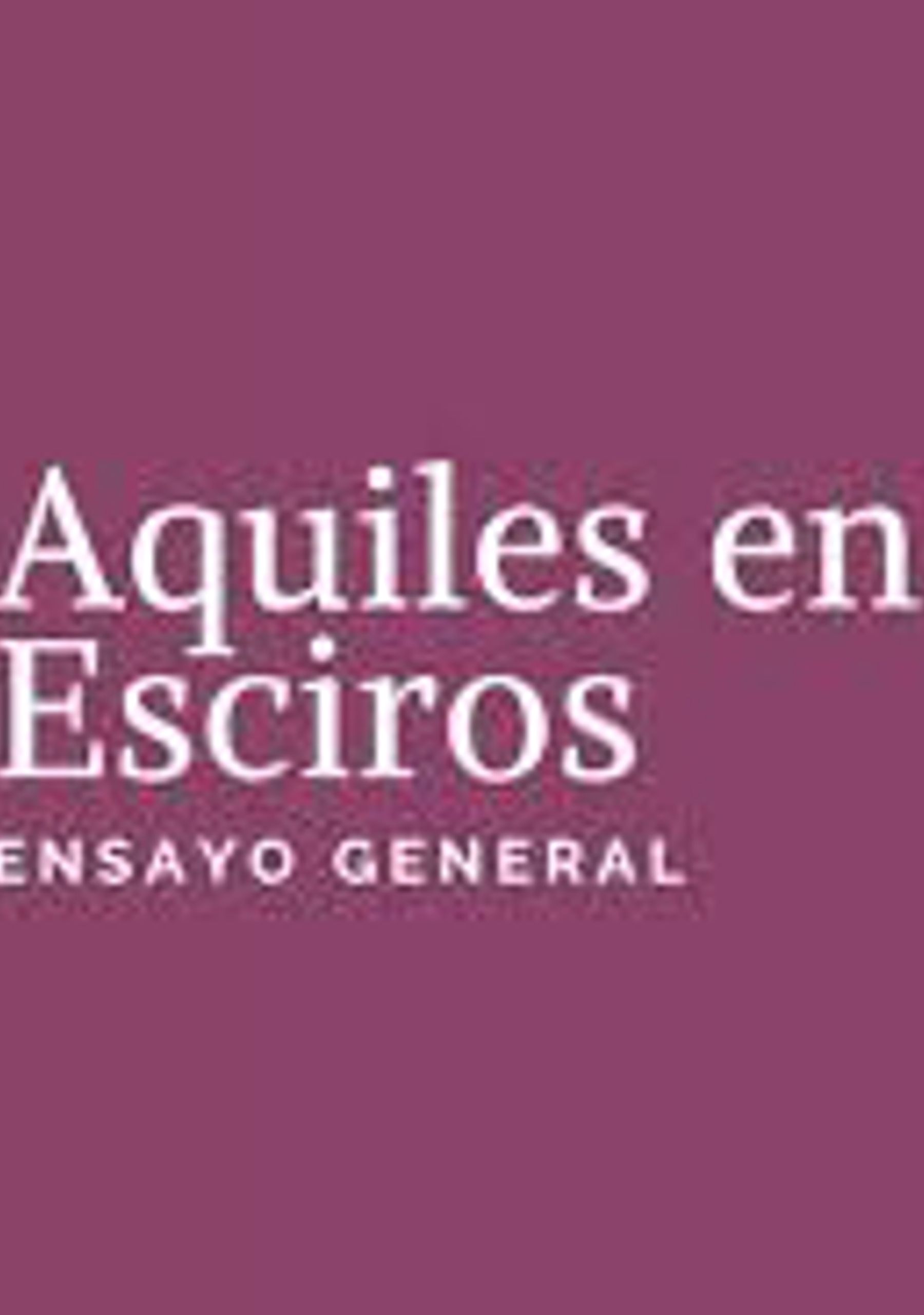 Aquiles en Esciros