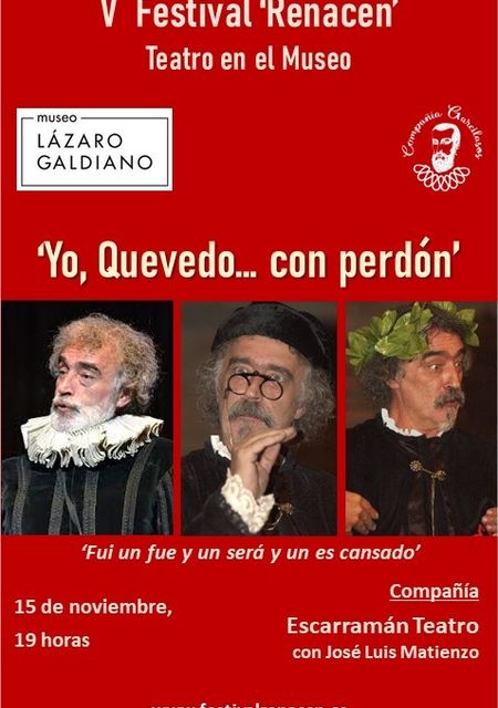 Yo, Quevedo, con perdón