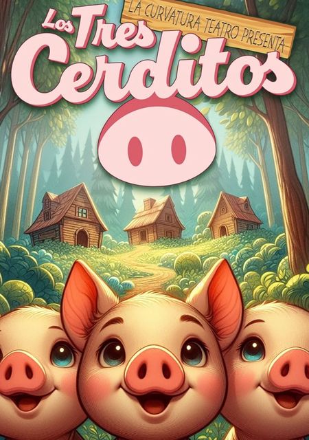 Los tres cerditos: teatro infantil educativo