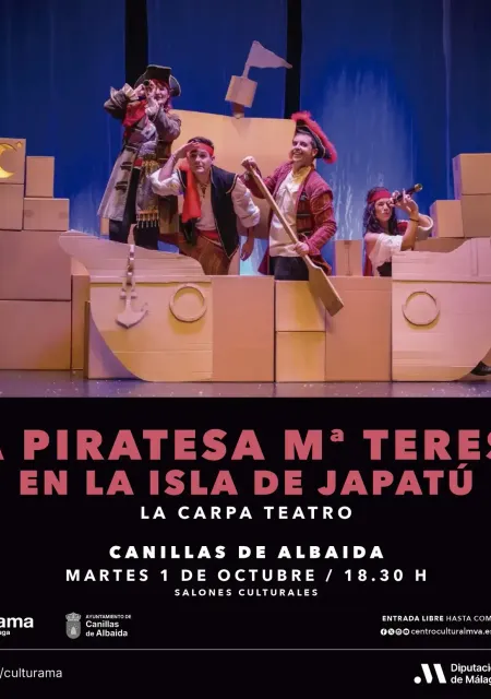 La Piratesa María Teresa en la Isla de Japatú