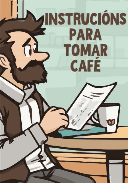 Instrucciones para tomar café