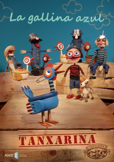 La gallina azul