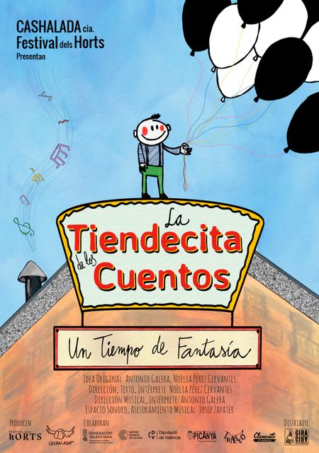 La tiendecita de los cuentos, un tiempo de fantasía