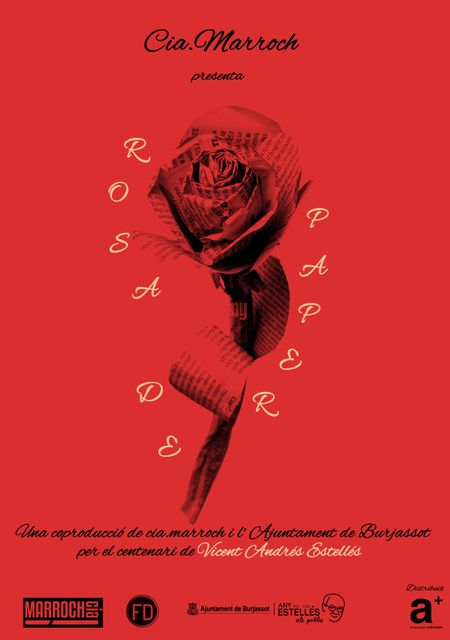 Rosa de papel