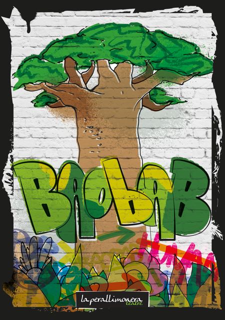 BAOBAB Un árbol, una seta y una ardilla