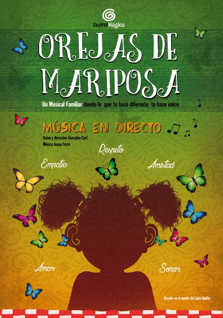 Orejas de mariposa