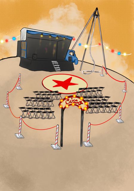 Circo y humor a la fresca