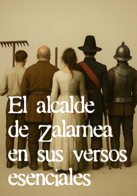 El alcalde de Zalamea en sus versos esenciales