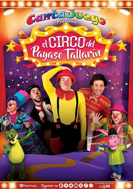 CantaJuego - El circo del Payaso Tallarín
