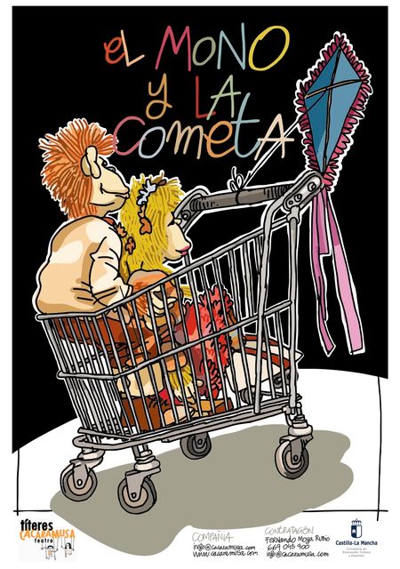El mono y la cometa