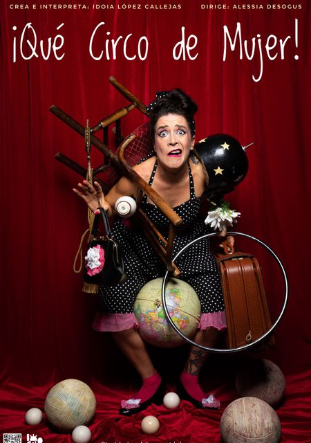 ¡Qué circo de mujer!