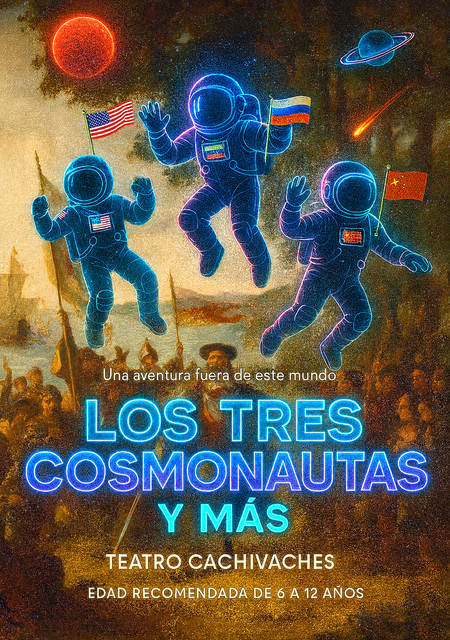 Los tres cosmonautas y más...