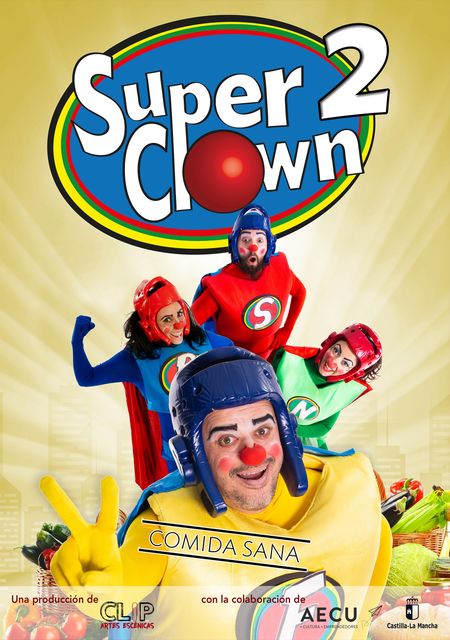Superclown 2 comida sana