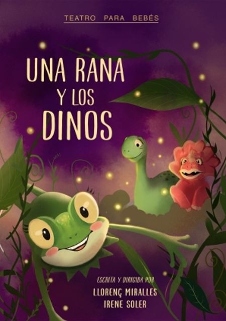 Una rana y los dinos