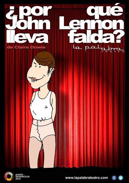 ¿Por qué John Lennon lleva falda?
