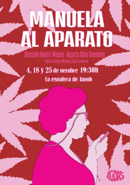 Manuela al aparato