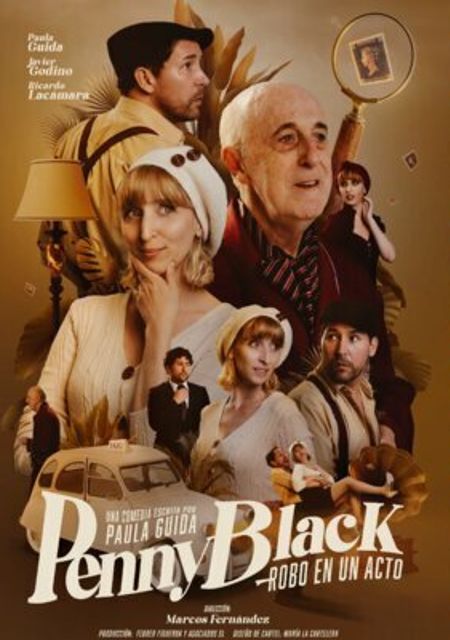 Penny Black, Robo en un acto