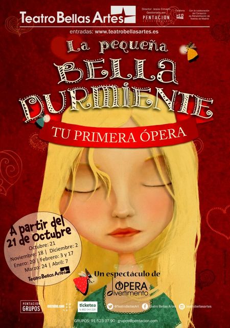La pequeña bella durmiente, tu primera ópera
