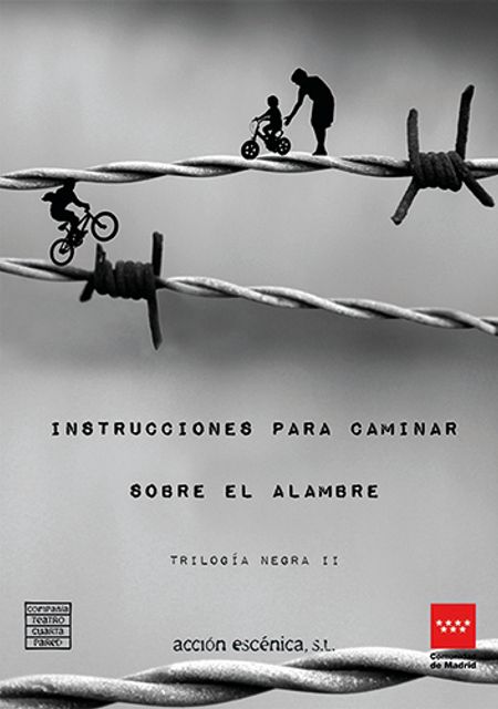 Instrucciones para caminar sobre el alambre