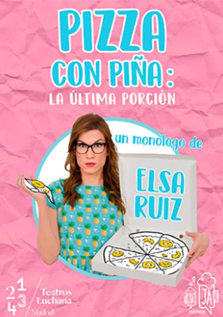 Pizza con piña: la última porción