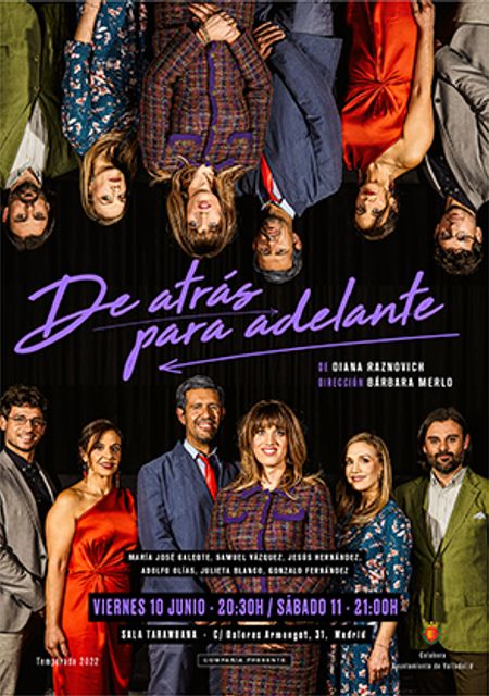 De atrás para adelante