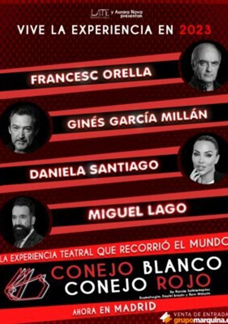 Conejo blanco, conejo rojo