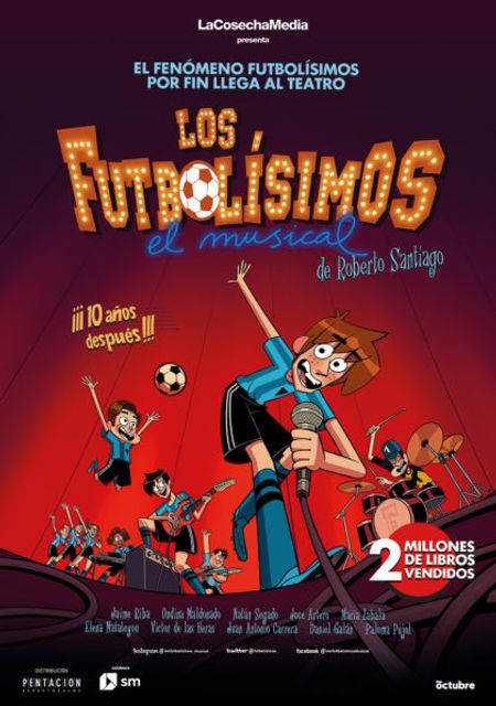 Los futbolísimos, el musical