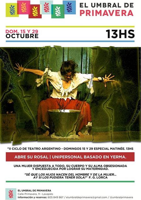Abre su rosal