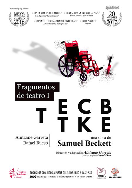 Fragmentos de Teatro I de Beckett el presente