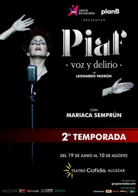 Piaf, voz y delirio