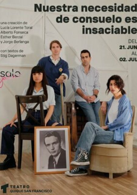 Nuestra necesidad de consuelo es insaciable