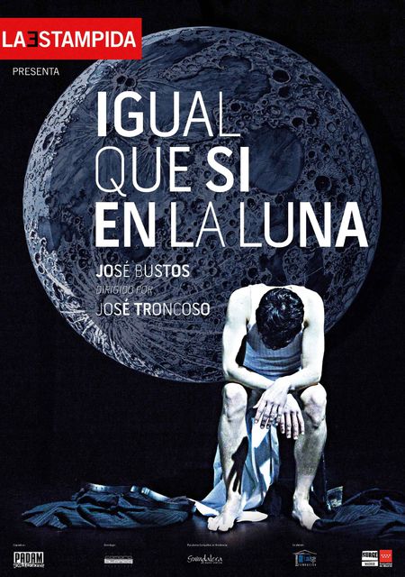 Igual que si en la luna
