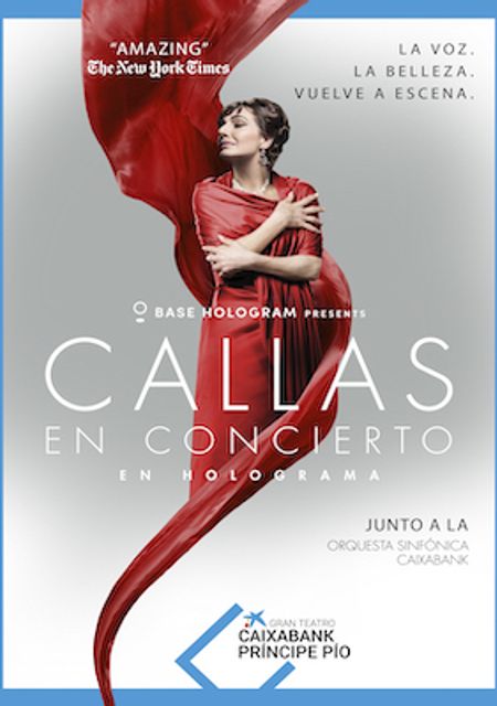 Callas en concierto - En holograma