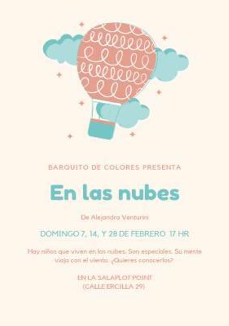 En las nubes