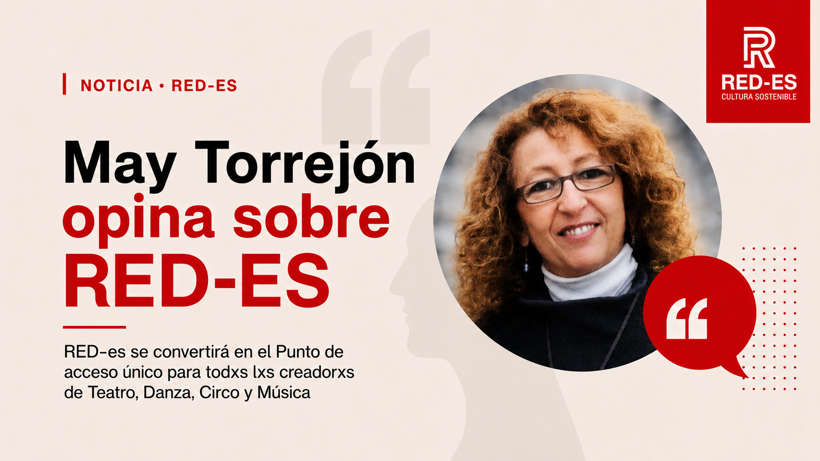 May Torrejón opina sobre RED-ES
