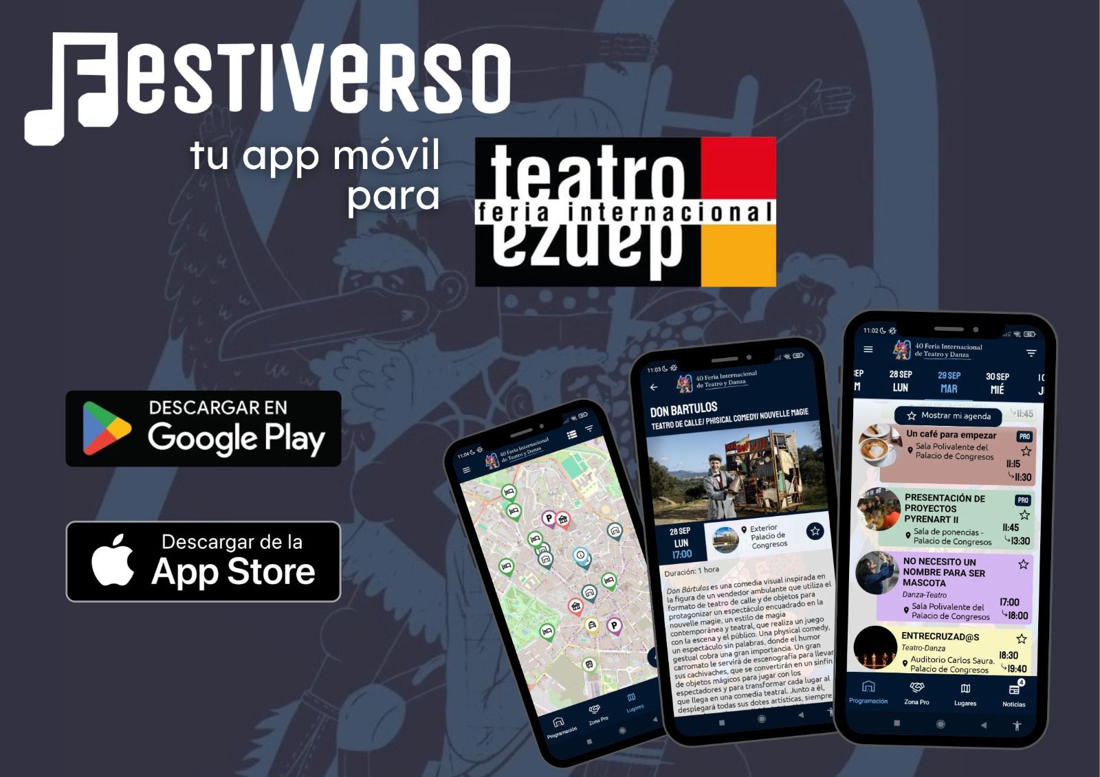Festiverso lleva su tecnología a la 40ª Feria Internacional de Teatro y Danza de Huesca