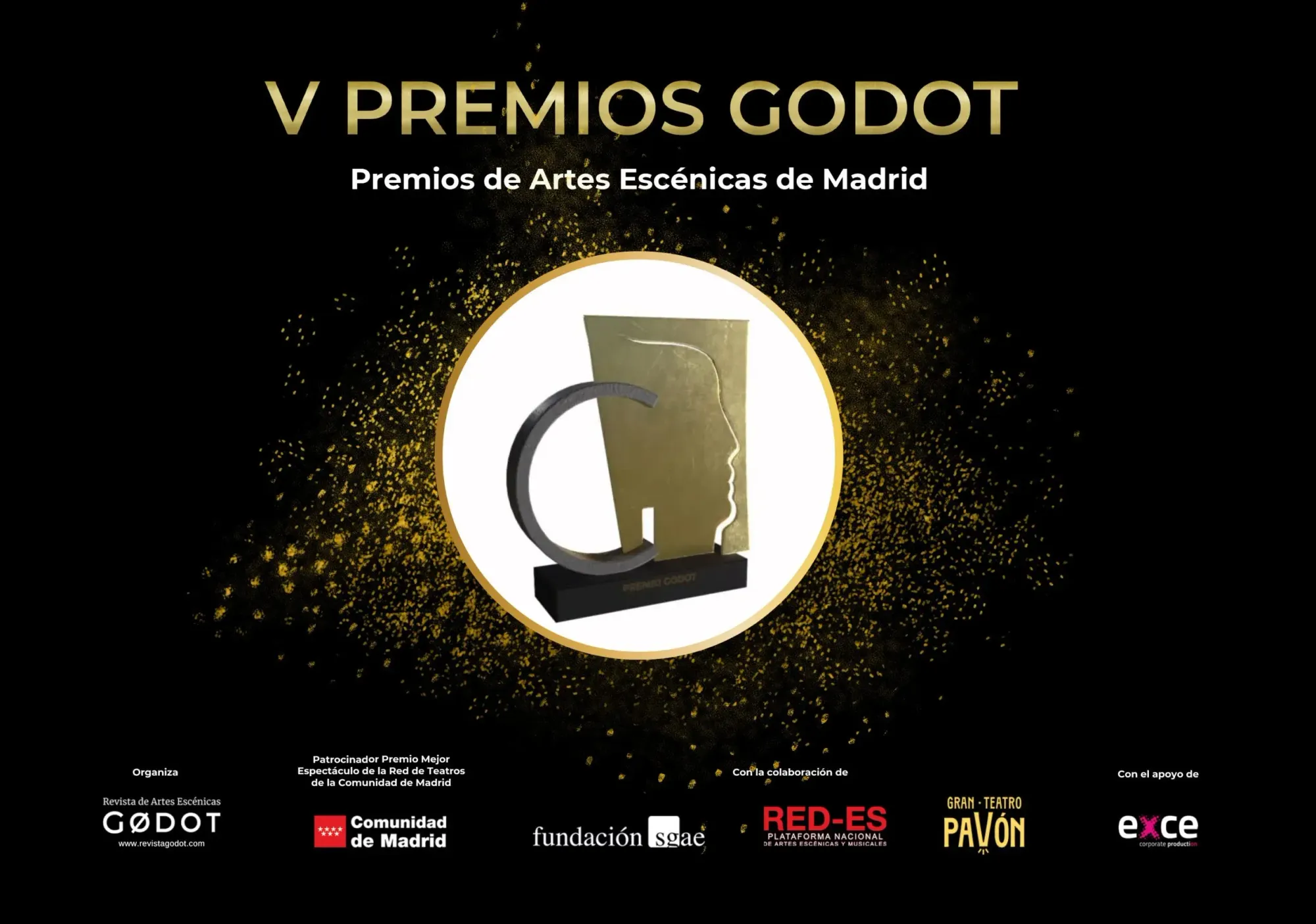 RED-ES acompaña los V Premios Godot, una celebración del talento escénico en Madrid